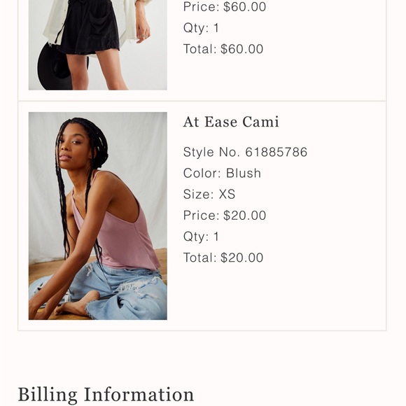 Intimately by Free People - At Ease Cami in XS Blush - Picture 9 of 9